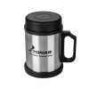 Термокружка 400ML с пл. крышкой и подставкой