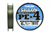 Шнур Sunline Siglon PEx4 150m Dark Green 0.4